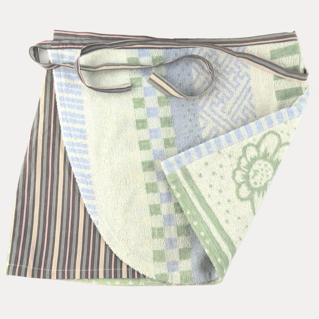 POST-SURF SKIRT L - Green & Gray