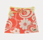 POST-SURF SKIRT L - Orange & Green