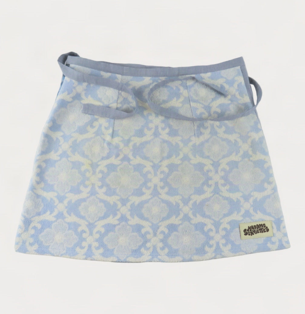POST-SURF SKIRT L - Blue & White