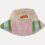 BEACH HAT REVERSIBLE L - White & Pink