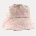 BEACH HAT REVERSIBLE M - Pink & White