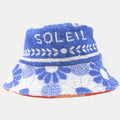 BEACH HAT REVERSIBLE M - Blue & Orange