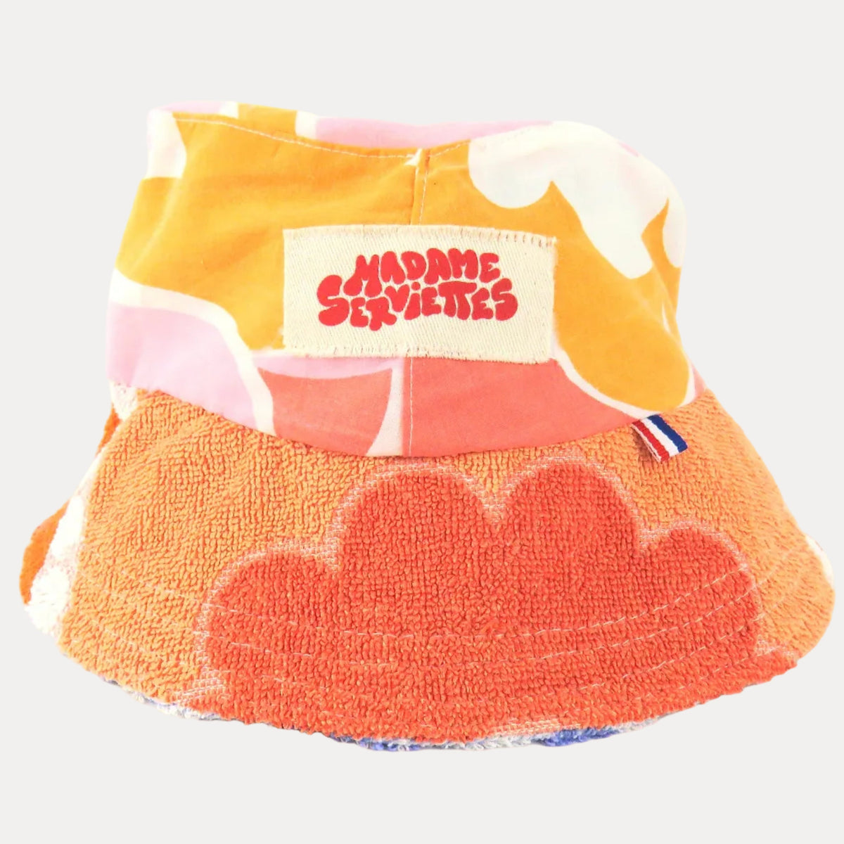 BEACH HAT REVERSIBLE M - Blue & Orange