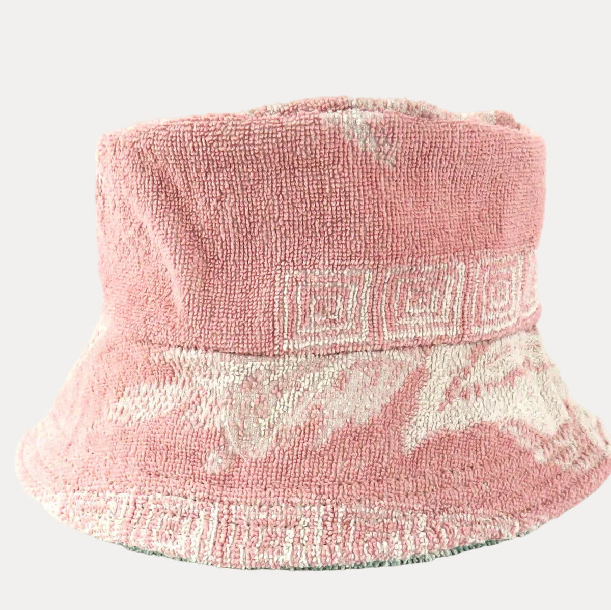BEACH HAT REVERSIBLE M - Pink & Green