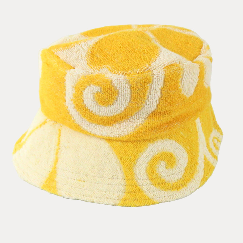 BEACH HAT REVERSIBLE M - Orange & Yellow