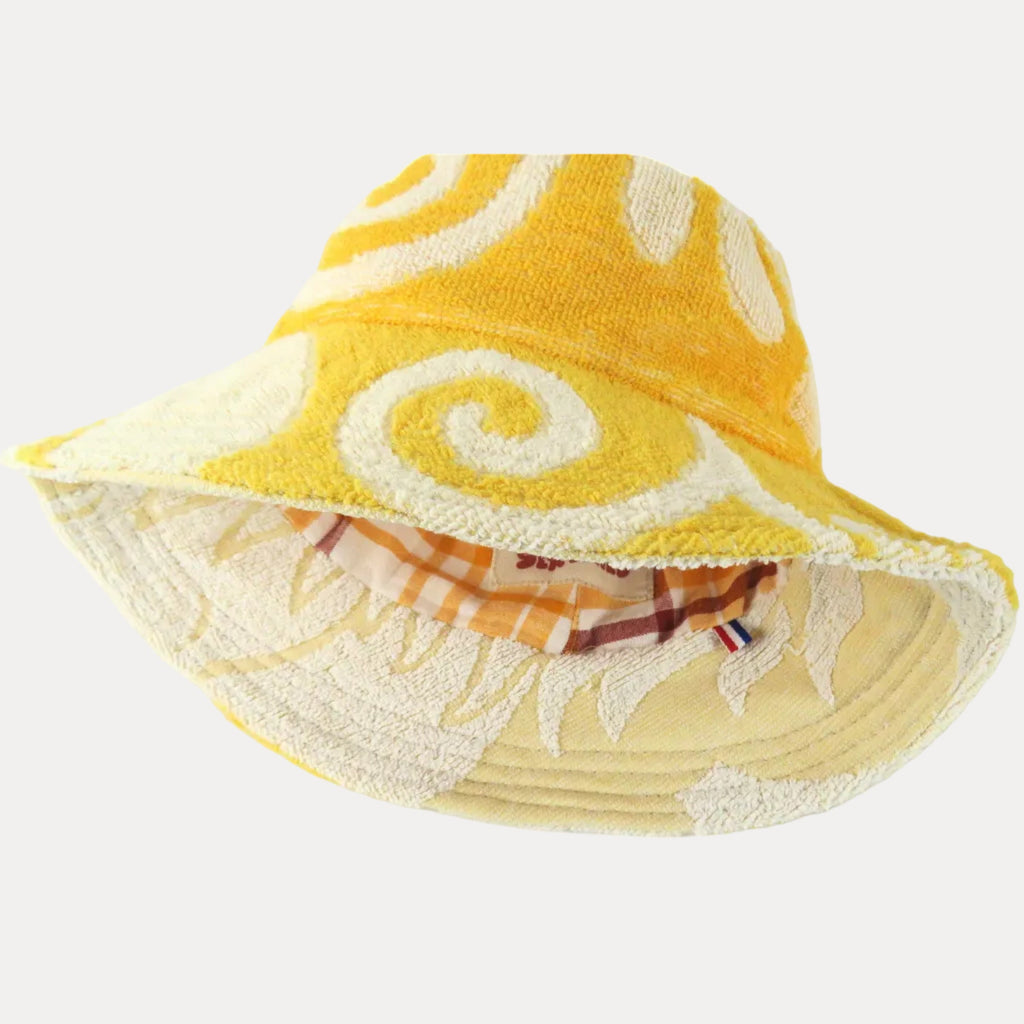 BEACH HAT REVERSIBLE M - Orange & Yellow