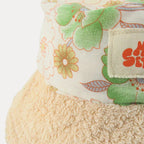 BEACH HAT REVERSIBLE M - Orange & White
