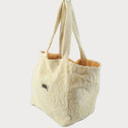 OVERSIZED BEACH BAG - Yellow & Orange