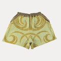 LOOSE BOXER SHORT M - Brown & Yellow