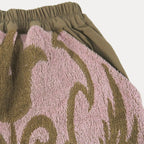 LOOSE BOXER SHORT M - Pink & Brown