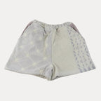 LOOSE BOXER SHORT XL - Purple & Beige