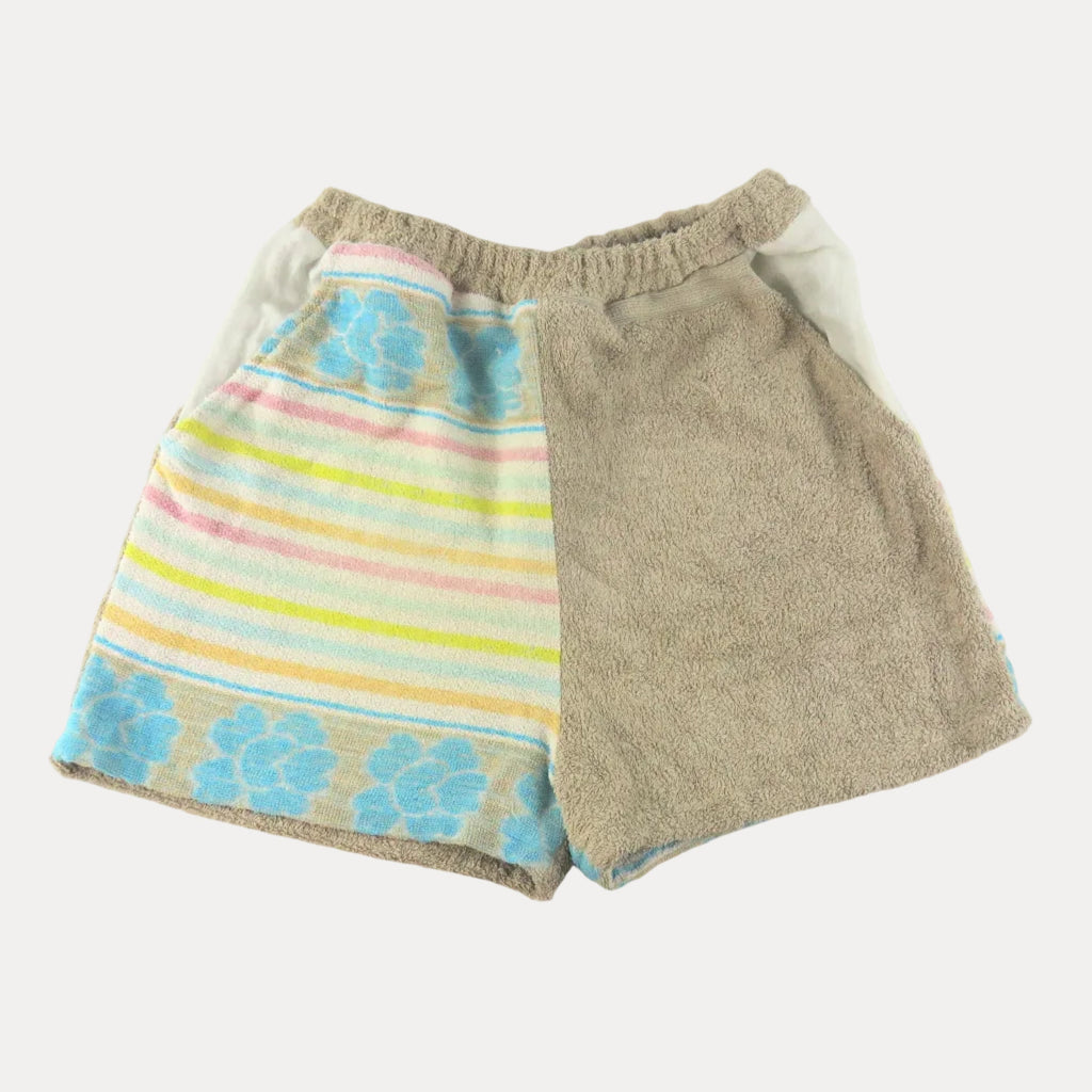 LOOSE BOXER SHORT XL - Beige & Multicolor
