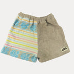 LOOSE BOXER SHORT XL - Beige & Multicolor