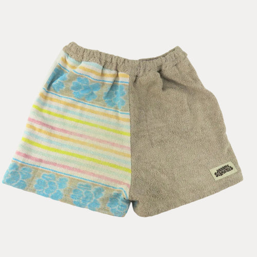 LOOSE BOXER SHORT XL - Beige & Multicolor