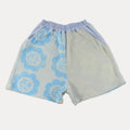 LOOSE BOXER SHORT XL - Blue & Beige