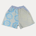 LOOSE BOXER SHORT XL - Blue & Beige
