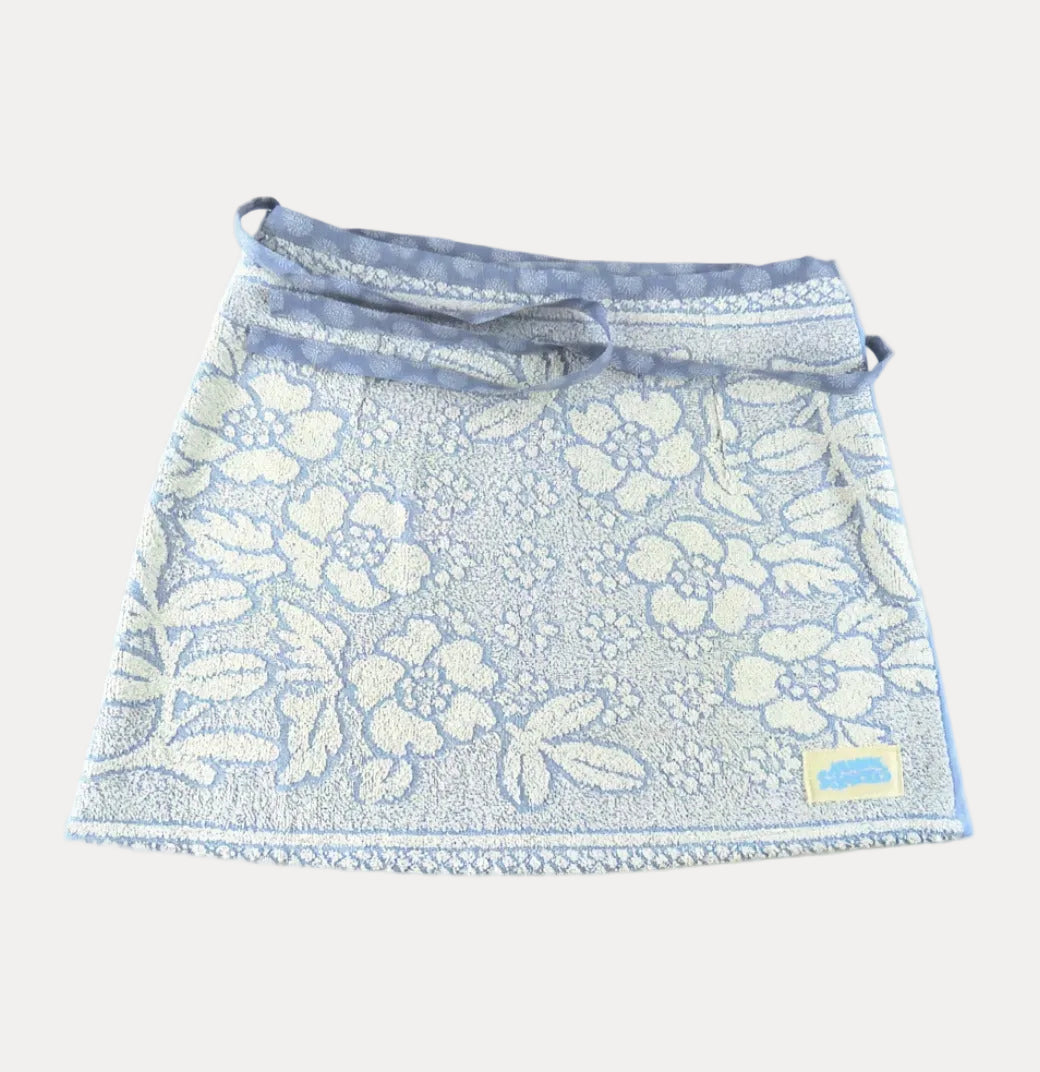 POST-SURF SKIRT M - Blue & White