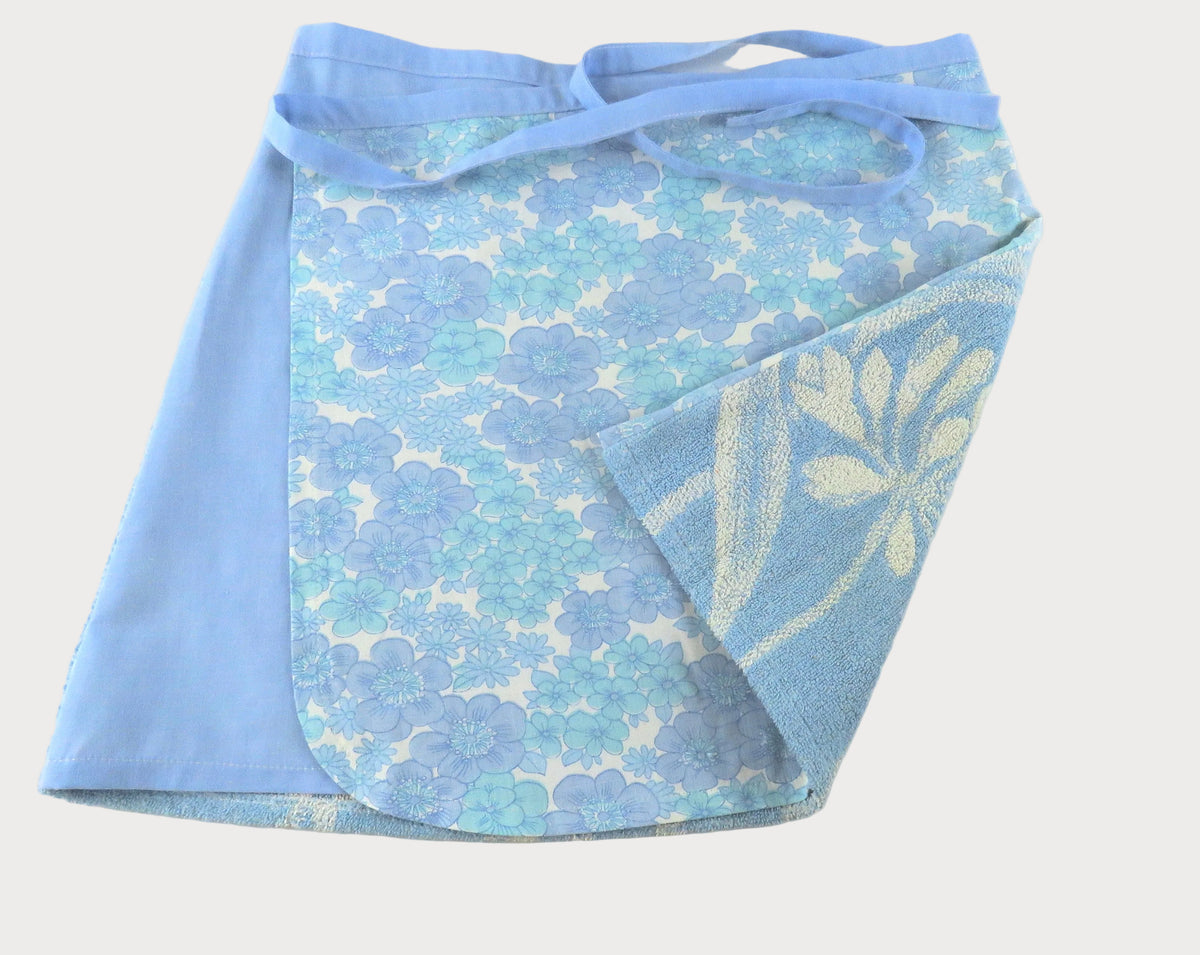 POST-SURF SKIRT M - Blue & White
