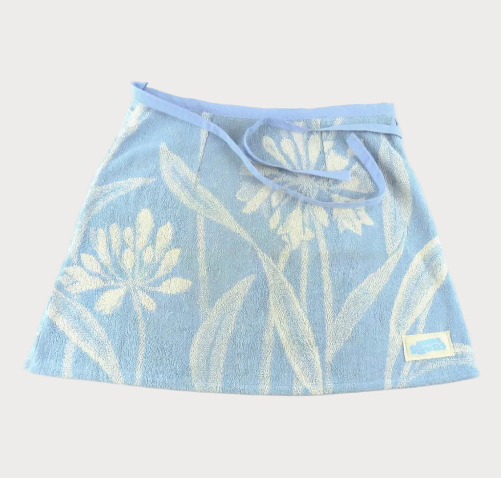 POST-SURF SKIRT M - Blue & White