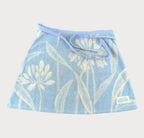POST-SURF SKIRT M - Blue & White