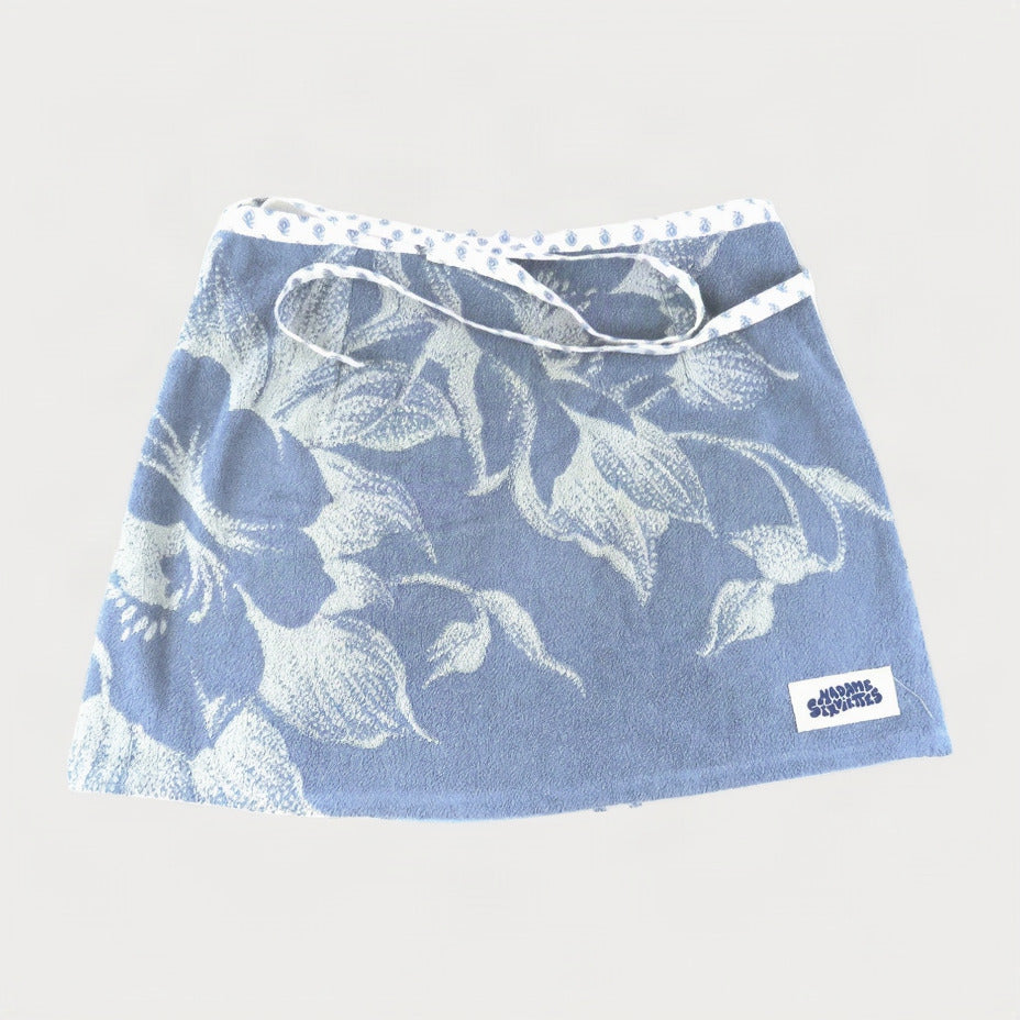 POST-SURF SKIRT M - Blue & White