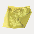POST-SURF SKIRT M - Yellow & Green