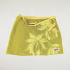 POST-SURF SKIRT M - Yellow & Green