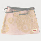 POST-SURF SKIRT S - Red & Beige