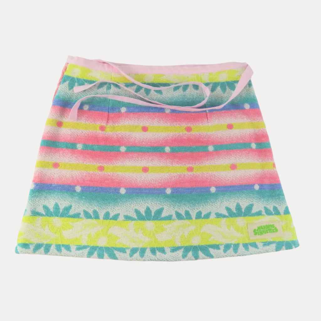 POST-SURF SKIRT S - Multicolor & Pink