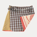 POST-SURF SKIRT S - Pink & Brown