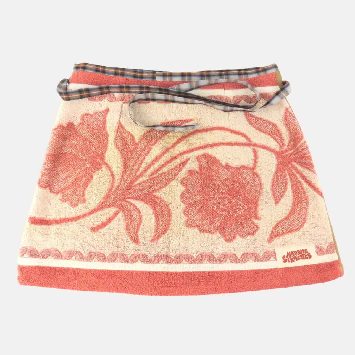POST-SURF SKIRT S - Pink & Brown